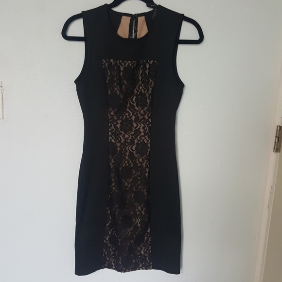 BCBGMaxAzria Dresses & Skirts - BCBGMaxAzria Black Lace Dress
